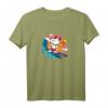 40Geburtstag Snoopy Woodstock Surf T-Shirt - Offizielles Lizenzprodukt für Geburtstagsfans & Cartoon-Liebhaber