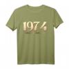 Lustiges 50. Geburtstag T-Shirt für Mann & Frau - Witzige Deko & Geschenkidee für 50 Jahre Geburtstag 1974