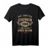 1966 Jahr der Legenden Retro T-Shirt – Originelles Geburtstagsgeschenk für Männer und Frauen, Papa, Mama & Opa