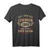 1966 Jahr der Legenden Retro T-Shirt – Originelles Geburtstagsgeschenk für Männer und Frauen, Papa, Mama & Opa