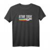 Star Trek Rainbow Trail T-Shirt - Offiziell lizenziertes Merchandise für Sci-Fi Fans und Pop Culture Enthusiasten