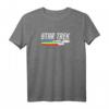 Star Trek Rainbow Trail T-Shirt - Offiziell lizenziertes Merchandise für Sci-Fi Fans und Pop Culture Enthusiasten
