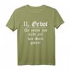 11. Gebot: Du sollst mir nicht auf den Sack gehen T-Shirt - Lustiges Geschenk für Geburtstag & Weihnachten mit witzigem Spruch