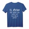 11. Gebot: Du sollst mir nicht auf den Sack gehen T-Shirt - Lustiges Geschenk für Geburtstag & Weihnachten mit witzigem Spruch