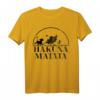 HapPanda Lion King Hakuna Matata T-Shirt - Offiziell lizenziertes Disney Shirt für Fans und Geburtstagskinder