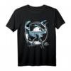 Jurassic World 2 Raptor & Pterodactyl Blue Tint T-Shirt – Offiziell lizenzierte Dinosaurier Kleidung für Fans