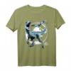 Jurassic World 2 Raptor & Pterodactyl Blue Tint T-Shirt – Offiziell lizenzierte Dinosaurier Kleidung für Fans