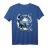 Jurassic World 2 Raptor & Pterodactyl Blue Tint T-Shirt – Offiziell lizenzierte Dinosaurier Kleidung für Fans