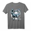 Jurassic World 2 Raptor & Pterodactyl Blue Tint T-Shirt – Offiziell lizenzierte Dinosaurier Kleidung für Fans