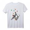 Lustiges Panda Bouldern und Klettern Geschenk T-Shirt – Perfekt für Boulder- und Kletterfans zu Geburtstag & Weihnachten