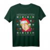 Hässliches Weihnachts-T-Shirt mit Angela Merkel - Lustiges Xmas Motiv, Geschenkidee für Freunde & Familie