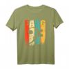 Retro Bass EADG Bassschlüssel Bassist T-Shirt - Perfektes Geschenk für Bassspieler, Musiker & Bandmitglieder