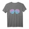 Meerjungfrau Muschel BH Kostüm & T-Shirt – Witziges & Schönes Meerjungfrauen-Outfit für Damen, perfekte Geschenkidee für Frauen, Freundinnen & Ehefrauen