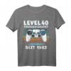 1983 Geburtstag Mann 40 Jahre Deko Lustig T-Shirt - Originelle Geschenkidee & Partydekoration für den HapPanda