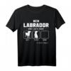 Mein Labrador Hört aufs Wort Hundeliebhaber T-Shirt – Lustiges Geschenk für Hundehalter, Hundetrainer & Gassi-Geher zum Geburtstag, Weihnachten & Hundetag