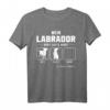 Mein Labrador Hört aufs Wort Hundeliebhaber T-Shirt – Lustiges Geschenk für Hundehalter, Hundetrainer & Gassi-Geher zum Geburtstag, Weihnachten & Hundetag