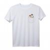 Otter Brusttasche T-Shirt mit niedlichem Fischotter Paar – Perfektes Geschenk für Tierliebhaber und Otterfans