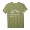 Berg Wandern Trekking T-Shirt - Lustiger Spruch 'Sie Haben Gesagt Oben Gibt's Bier' für Wanderfreunde, Bergsteiger und Bergliebhaber