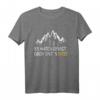 Berg Wandern Trekking T-Shirt - Lustiger Spruch 'Sie Haben Gesagt Oben Gibt's Bier' für Wanderfreunde, Bergsteiger und Bergliebhaber