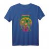 HapPanda Retro Sun Group T-Shirt - Nostalgisches Nickelodeon & Ninja Turtles Design für Fans und Geburtstagsfeiern