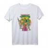 HapPanda Retro Sun Group T-Shirt - Nostalgisches Nickelodeon & Ninja Turtles Design für Fans und Geburtstagsfeiern