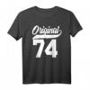 50. Geburtstag Geschenk Mann Frau Original Jahrgang 1974 T-Shirt – Lustiges Partyoutfit für Damen und Herren