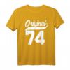 50. Geburtstag Geschenk Mann Frau Original Jahrgang 1974 T-Shirt – Lustiges Partyoutfit für Damen und Herren