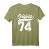 50. Geburtstag Geschenk Mann Frau Original Jahrgang 1974 T-Shirt – Lustiges Partyoutfit für Damen und Herren