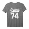 50. Geburtstag Geschenk Mann Frau Original Jahrgang 1974 T-Shirt – Lustiges Partyoutfit für Damen und Herren