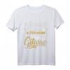 Geschenkidee für Gitarristen und Gitarrenspieler Gitarre T-Shirt – Perfektes Geschenk zu Weihnachten & Geburtstag für Musiker, Rentner & Gitarrenlehrer