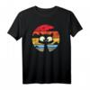 Süße Retro Vintage Katze Sonnenuntergang Katzen T-Shirt – Perfektes Geschenk für Katzenliebhaber, Katzenmütter und Katzenväter