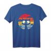 Süße Retro Vintage Katze Sonnenuntergang Katzen T-Shirt – Perfektes Geschenk für Katzenliebhaber, Katzenmütter und Katzenväter