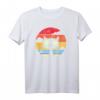Süße Retro Vintage Katze Sonnenuntergang Katzen T-Shirt – Perfektes Geschenk für Katzenliebhaber, Katzenmütter und Katzenväter
