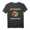 Zauberwürfel Rubik Cube Magic Würfel Retro Nerd T-Shirt – Perfektes Geschenk für Puzzle-Fans, Mathe- und Physik-Leidenschaftliche