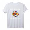 Zauberwürfel Rubik Cube Magic Würfel Retro Nerd T-Shirt – Perfektes Geschenk für Puzzle-Fans, Mathe- und Physik-Leidenschaftliche