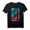80er Jahre Kostüm Retro Party Outfit - Lustiges Vintage Karneval Fasching T-Shirt für Erwachsene