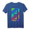 80er Jahre Kostüm Retro Party Outfit - Lustiges Vintage Karneval Fasching T-Shirt für Erwachsene