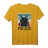 FCK NZS Lustiges Katze T-Shirt gegen Rassismus & Faschismus - Protest- und Aktivistenbekleidung für Demonstrationen