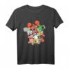 SpongeBob SquarePants The Whole Gang T-Shirt - Offizielles Merchandise für Fans der Bikini Bottom Abenteuer