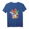 SpongeBob SquarePants The Whole Gang T-Shirt - Offizielles Merchandise für Fans der Bikini Bottom Abenteuer