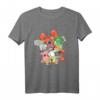 SpongeBob SquarePants The Whole Gang T-Shirt - Offizielles Merchandise für Fans der Bikini Bottom Abenteuer