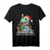 Frohe Weihnachten Familie Kinder Dino T Rex Weihnachts T-Shirt – Lustiges festliches Outfit für Kinder, Eltern & Familie zur Weihnachtsfeier