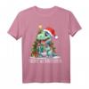 Frohe Weihnachten Familie Kinder Dino T Rex Weihnachts T-Shirt – Lustiges festliches Outfit für Kinder, Eltern & Familie zur Weihnachtsfeier