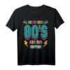 80er Jahre Kostüm T-Shirt für Mottoparty – Lustiges Retro-Outfit für Damen, Herren & Kinder