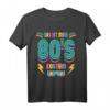 80er Jahre Kostüm T-Shirt für Mottoparty – Lustiges Retro-Outfit für Damen, Herren & Kinder