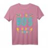 80er Jahre Kostüm T-Shirt für Mottoparty – Lustiges Retro-Outfit für Damen, Herren & Kinder