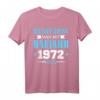 Lustiges 52. Geburtstag T-Shirt für Mann & Frau – Geschenkidee & Dekoration für 52. Jahre Geburtstag 1972