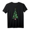 Marvel Holiday Super Heroes Christmas Tree Langarm T-Shirt – Offizielles Marvel Merchandise für Weihnachten