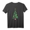 Marvel Holiday Super Heroes Christmas Tree Langarm T-Shirt – Offizielles Marvel Merchandise für Weihnachten