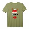 Lustiges Weihnachts Rentier T-Shirt mit roter Nase, Mütze & Sonnenbrille – Perfekt für die Adventszeit & festliche Geschenke